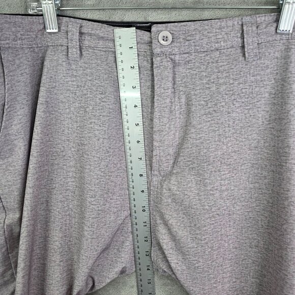 Mens Molokai Heather Gray Swim Shorts Polyester Stretch 10" Inseam Size 40 - Picture 5 of 10